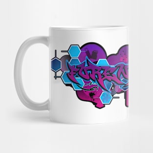 Forensicator Graffiti Purple Mug